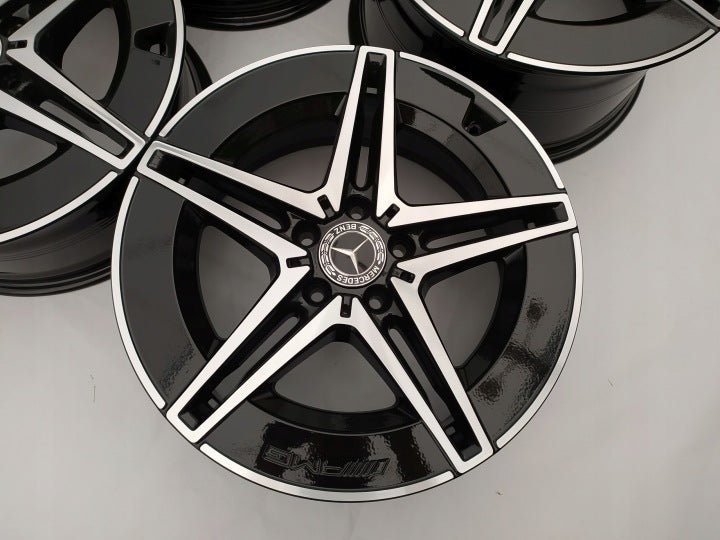 4x Alufelge 18 Zoll 7.5" 5x112 40ET A2064011700 Mercedes-Benz W206 Rim Wheel FEL3615944508xt