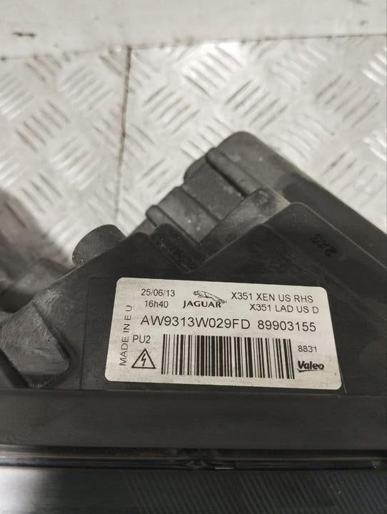 Frontscheinwerfer Jaguar Xj X351 AW9313W029FD Rechts Scheinwerfer Headlight SCH4627668897kd