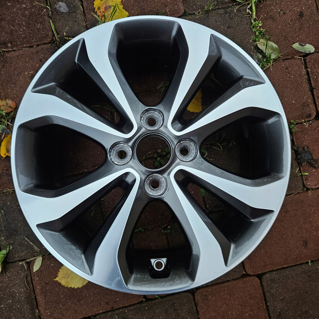 1x Alufelge 15 Zoll 6.0" 4x100 53ET 52910B9300 Hyundai I10 III I20 Rio Rim Wheel FEL4796591100tr