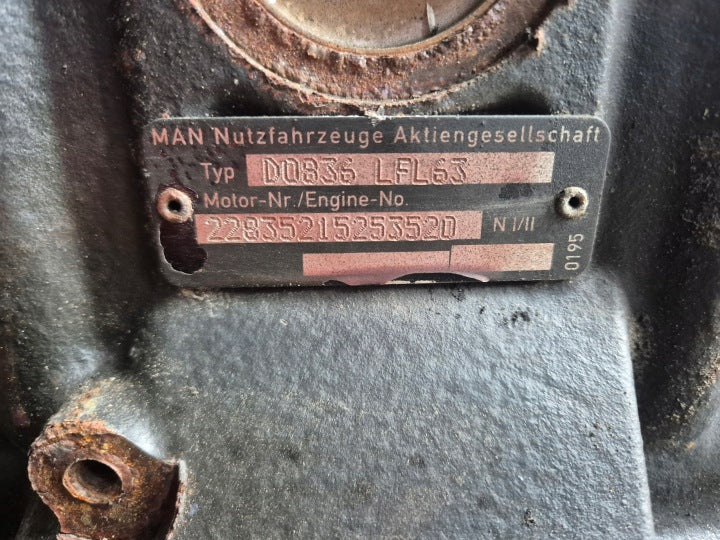 Motorblock Man D0836 250PS Diesel Unkomplett MOT7295489966zu