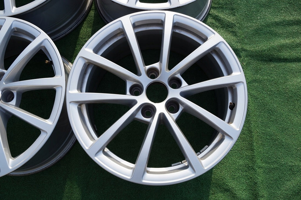 4x Alufelge 17 Zoll 7.5" 5x112 36ET Glanz Silber 4K0601025 Audi A6 C8 B9 FEL1528849307eu