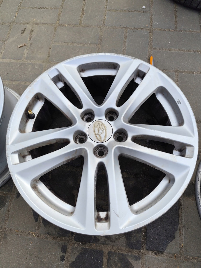 1x Alufelge 16 Zoll 6.5" 5x110 Glanz Silber Subaru Impreza Rim Wheel FEL4777119484az