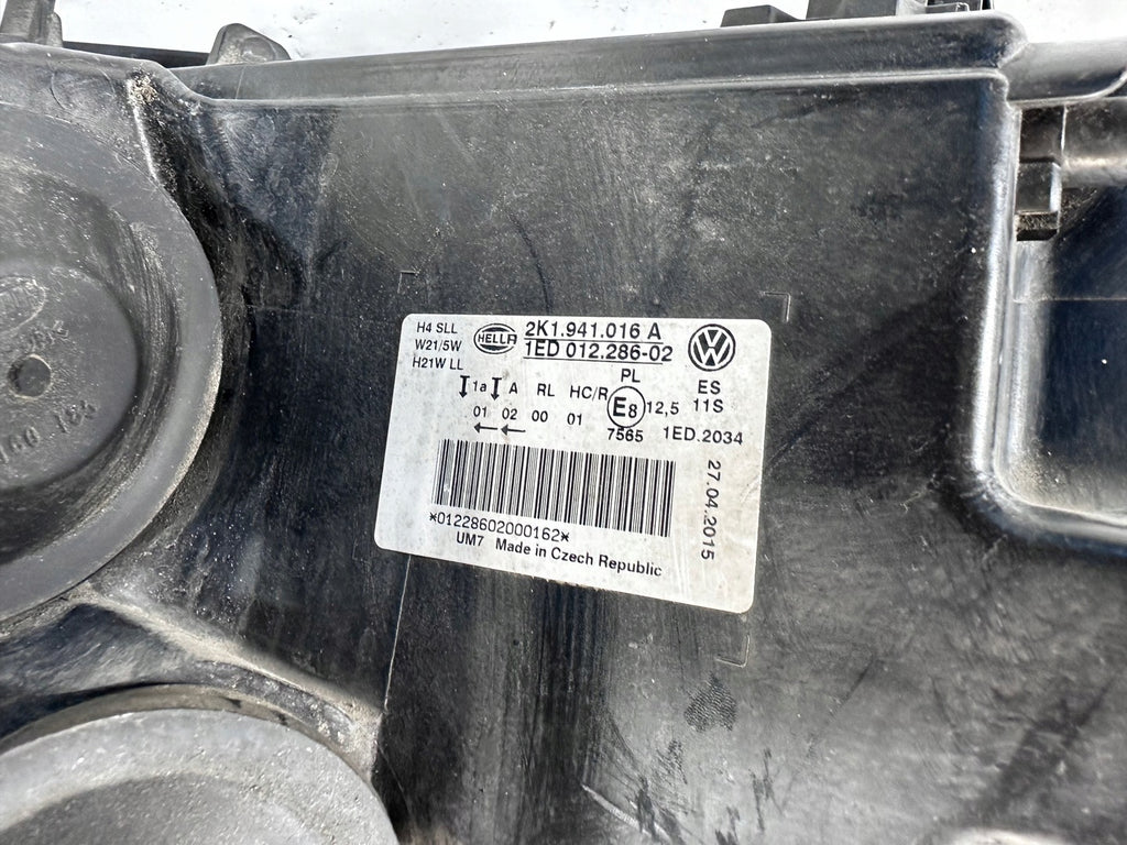Frontscheinwerfer VW Caddy IV 2K1941015A 2K1941016A Rechts oder Links SCH5297191623ac