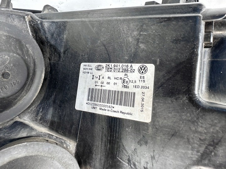 Frontscheinwerfer VW Caddy IV 2K1941015A 2K1941016A Ein Satz Headlight SCH5297191623ac