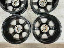 Laden Sie das Bild in den Galerie-Viewer, 4x Alufelge 15 Zoll 6.0" 5x100 38ET Glanz Schwarz TL60538 Skoda Fabia I FEL8768591266fa