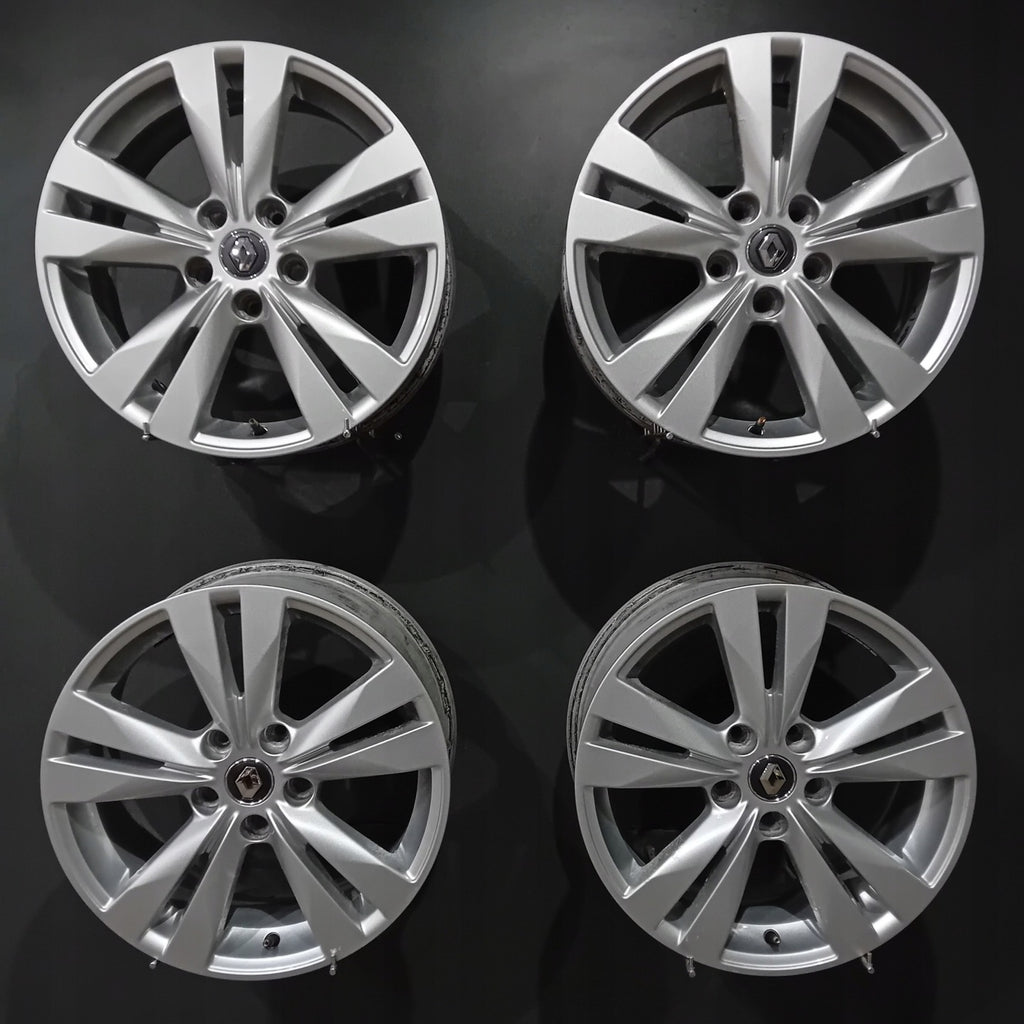 4x Alufelge 17 Zoll 7.0" 5x114.3 43ET 8201628858 Renault Megane Iii Rim Wheel FEL2667862603lx