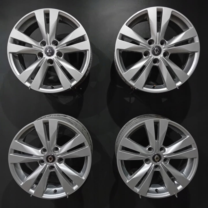 4x Alufelge 17 Zoll 7.0" 5x114.3 43ET 8201628858 Renault Megane Iii Rim Wheel FEL2667862603lx