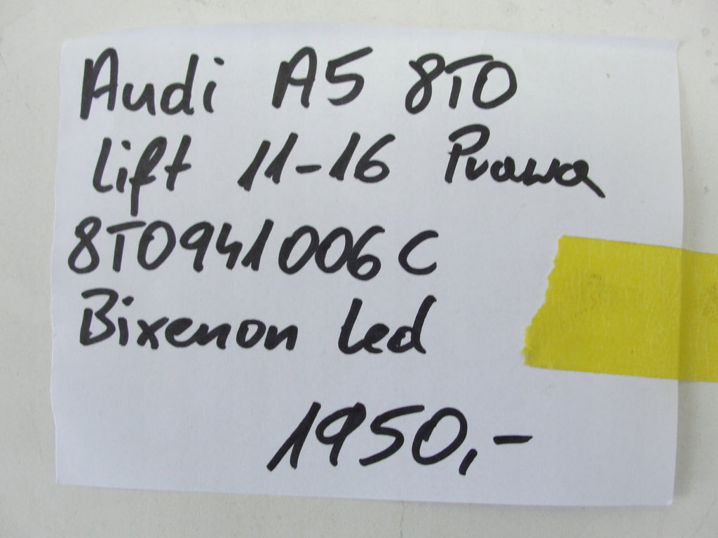 Frontscheinwerfer Audi A5 8T0941006C LED Ein Stück (Rechts oder Links) Headlight