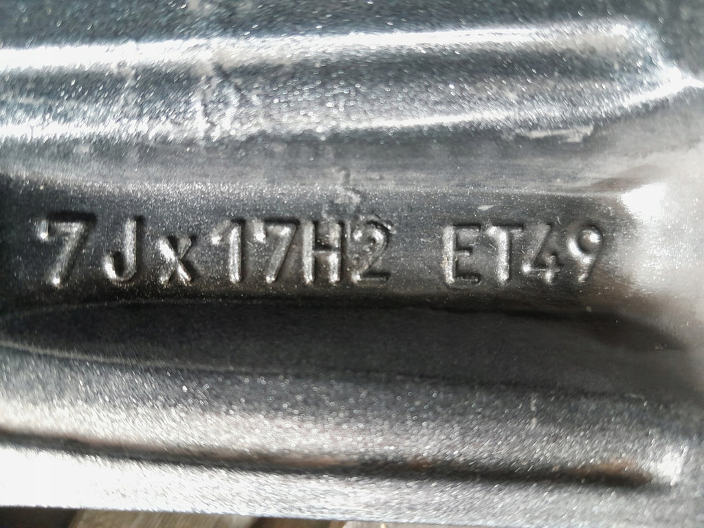 1x Alufelge 17 Zoll 7.0" 5x112 49ET Glanz Grau 5E0601025BC Mg Octavia I FEL7849444106xx