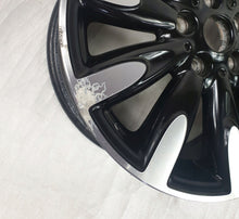 Laden Sie das Bild in den Galerie-Viewer, 1x Alufelge 17 Zoll 7.0&quot; 5x112 54ET Glanz Schwarz 6855111 Mini Clubman Rim Wheel