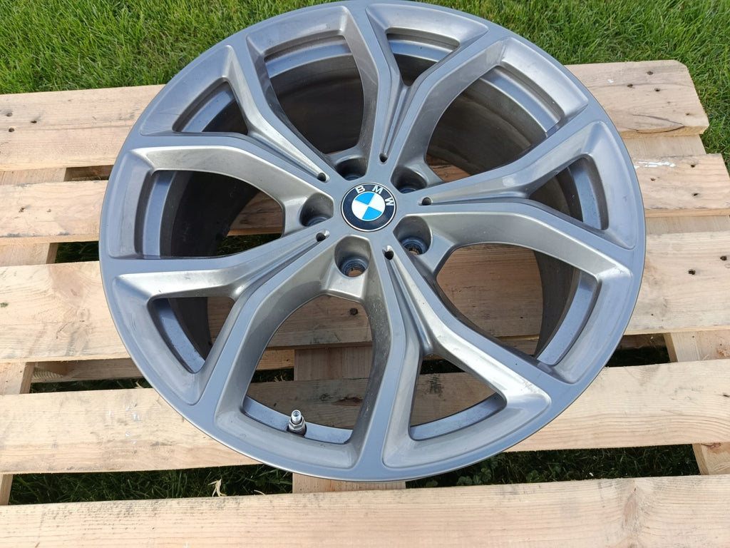 1x Alufelge 19 Zoll 9.0" 5x112 38ET Grau 6883752 BMW X5 G05 G06 Rim Wheel FEL7684461747fu
