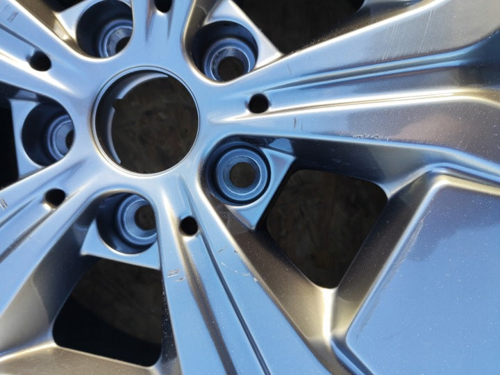 1x Alufelge 17 Zoll 7.5" 5x112 43ET Glanz Grau 6898036 BMW IX Mini Rim Wheel FEL3471478819oa