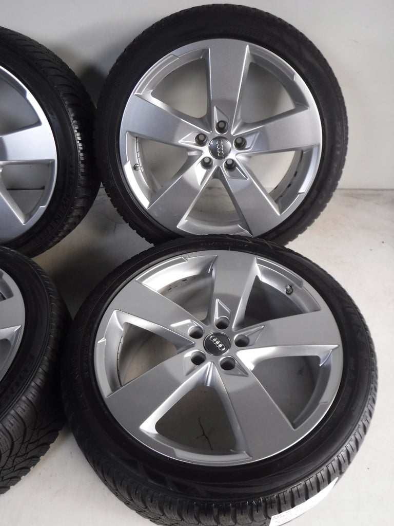 4x Alufelge 20 Zoll 8.5" 5x112 43ET Glanz Silber 4K0601025K Audi A6 A8 Rim Wheel FEL3441537536bh