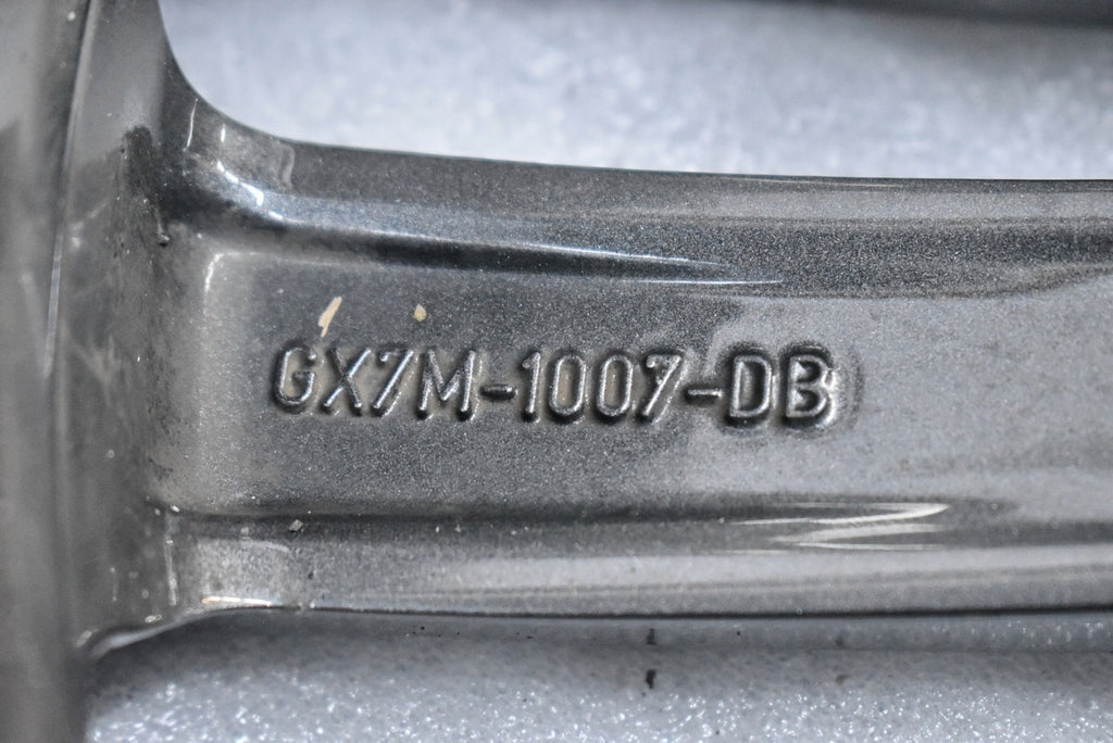 1x Alufelge 18 Zoll 7.5" 5x108 46ET Glanz Silber GX7M-1007-DB Jaguar Xe Xf Mg