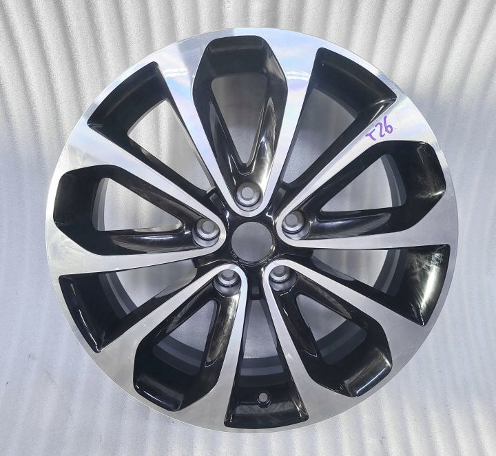 1x Alufelge 18 Zoll 6.5" 5x114.3 40ET JD18AMB73 Nissan X-Trail I Rim Wheel FEL2900030741fp