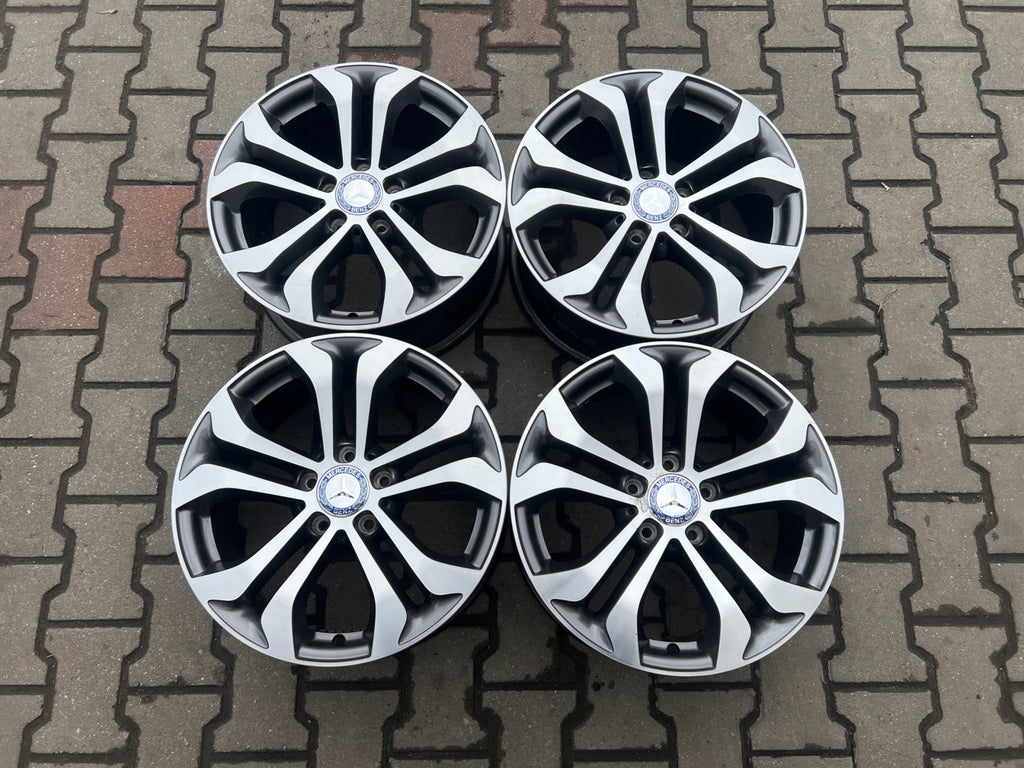 4x Alufelge 17 Zoll 7.5" 5x112 Glanz Graphit A2534010600 Mercedes-Benz Vito FEL2167289535kc