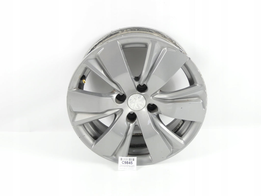 1x Alufelge 16 Zoll 6.5" 4x108 20ET 9678398177 Peugeot 2008 I Rim Wheel FEL8690310408mz