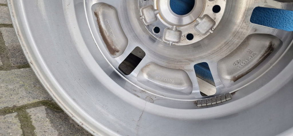1x Alufelge 18 Zoll 7.0" 5x114.3 Hyundai Staria Rim Wheel FEL5205833570ay