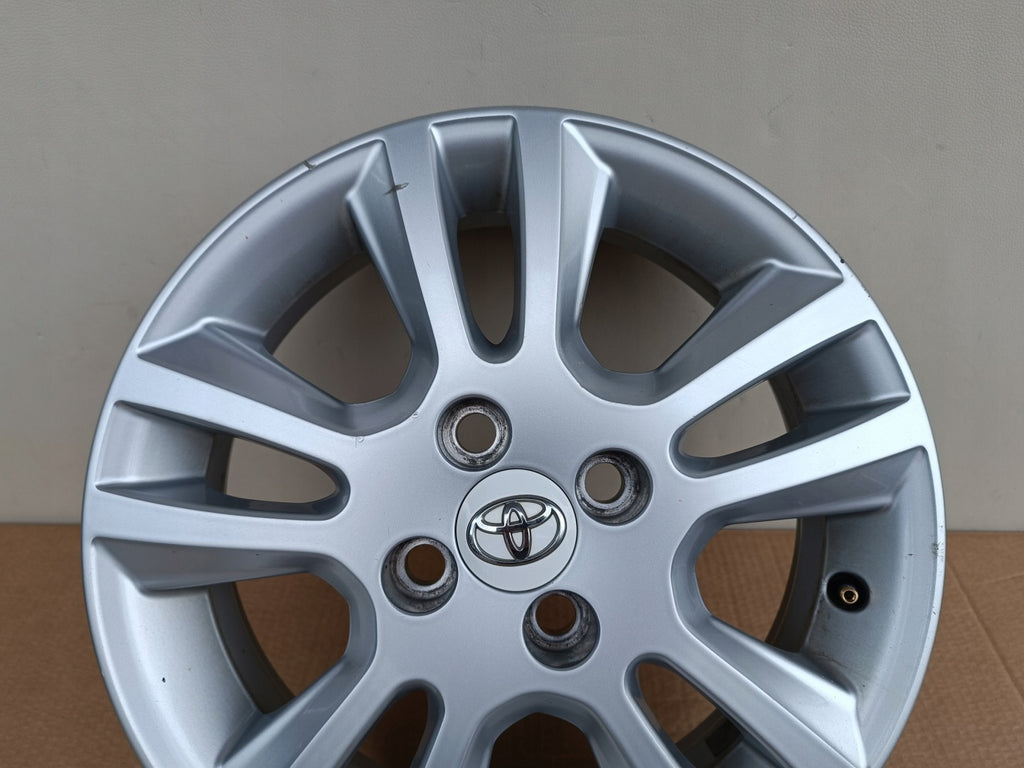 1x Alufelge 15 Zoll 4.5" 4x100 35ET Glanz PW457-2422 Toyota Aygo Rim Wheel FEL4883366417mv