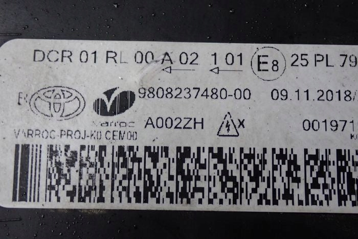 Frontscheinwerfer Toyota Proace 9808237480-00 Rechts Scheinwerfer Headlight SCH8697971909bx