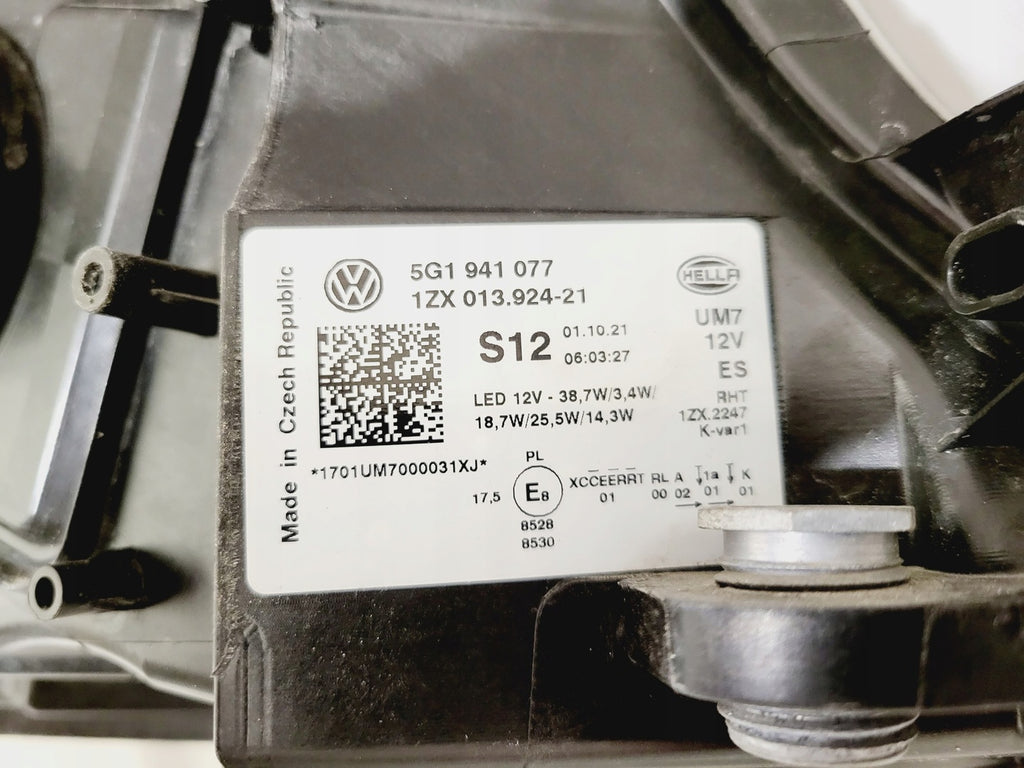 Frontscheinwerfer VW Golf VII 5G1941077 LED Links Scheinwerfer Headlight SCH6471409024or