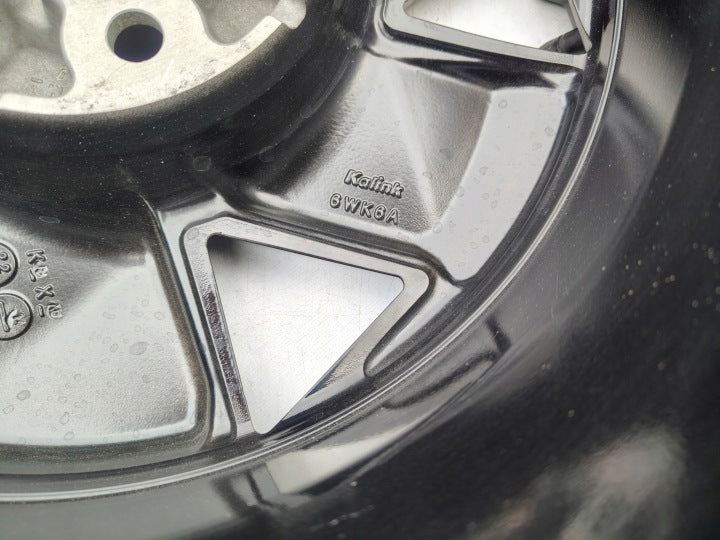 4x Alufelge 16 Zoll 6.5" 5x114.3 40ET Glanz Schwarz R32665 Nissan Qashqai I FEL8191662562bj