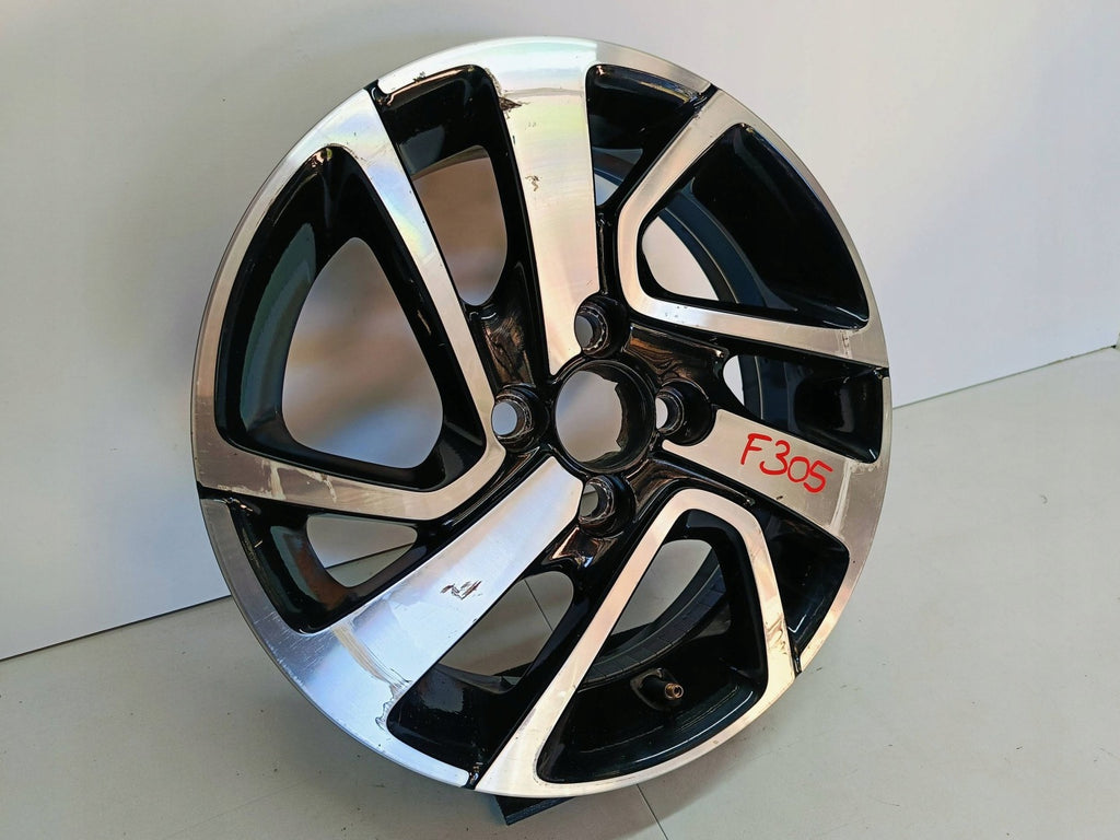 1x Alufelge 15 Zoll 4.5" 4x100 35ET B000908277 Toyota Aygo Rim Wheel FEL9738837017jv