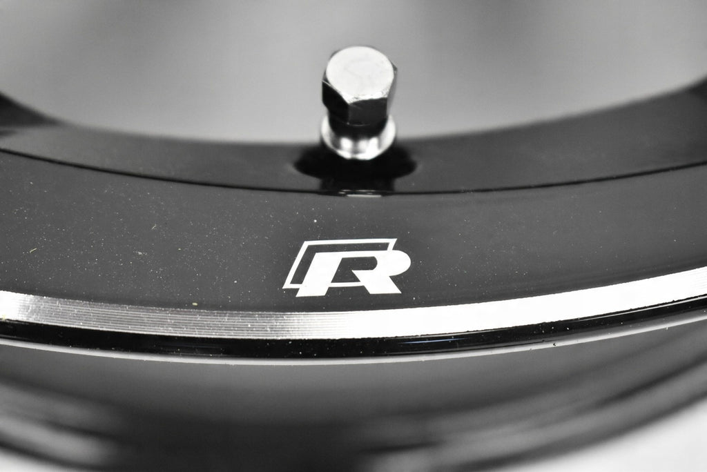 4x Alufelge 18 Zoll 7.0" 5x100 39ET Glanz Schwarz 2GM601025 VW T-Cross Rim Wheel