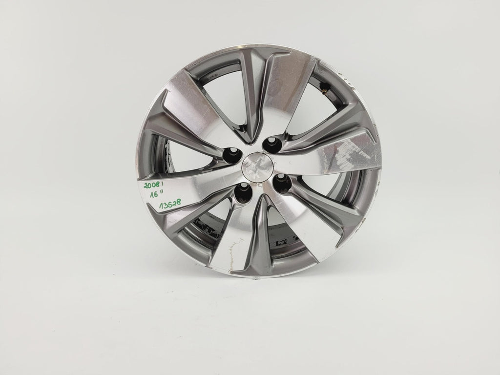1x Alufelge 16 Zoll 6.5" 4x108 20ET Glanz Grau 9813557977 Peugeot 2008 I FEL8944166083wd