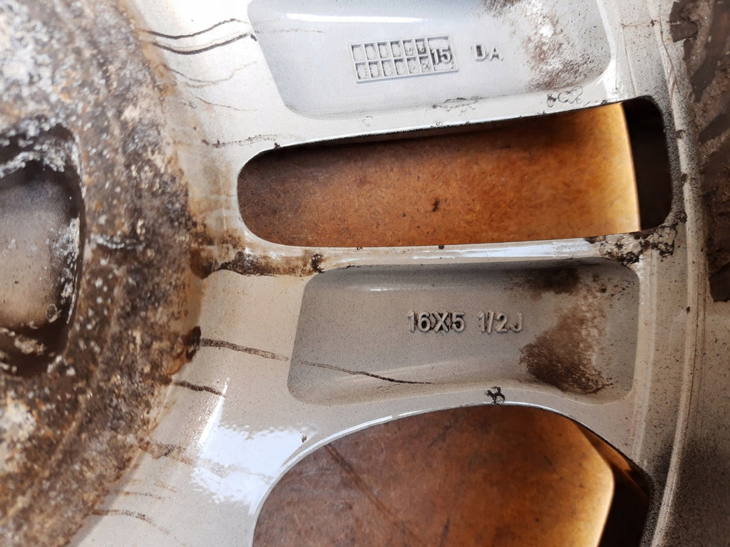 1x Alufelge 16 Zoll 5.5" 5x114.3 Mazda Rim Wheel