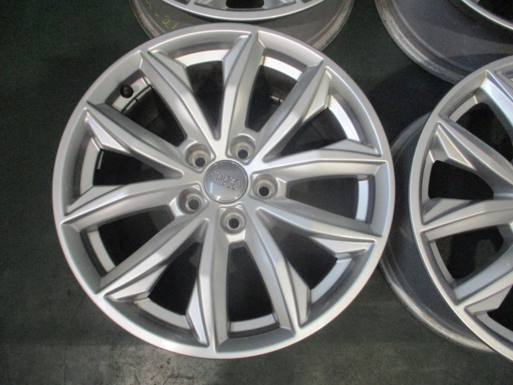 4x Alufelge 17 Zoll 7.0" 5x112 34ET Glanz Silber 80A601025 Audi Rim Wheel FEL6647091579cg