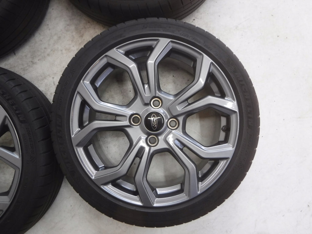 4x Alufelge 17 Zoll 7.0" 4x108 47 5ET Glanz Graphit H1BJ-1007-D1A Ford Fiesta I FEL7329222280qo
