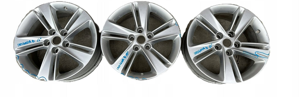 3x Alufelge 17 Zoll 7.5" 5x100 Opel Insignia B Rim Wheel
