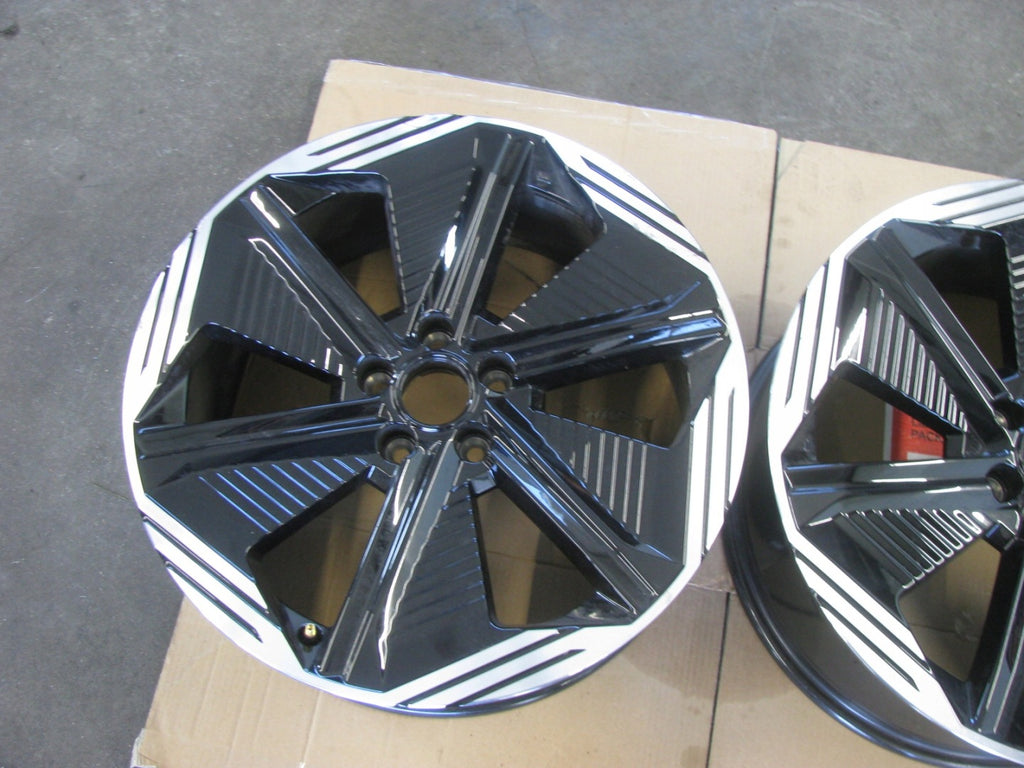 1x Alufelge 20 Zoll 8.0" 5x114.3 40ET Glanz Schwarz Nissan I Rim Wheel FEL9132112525ey