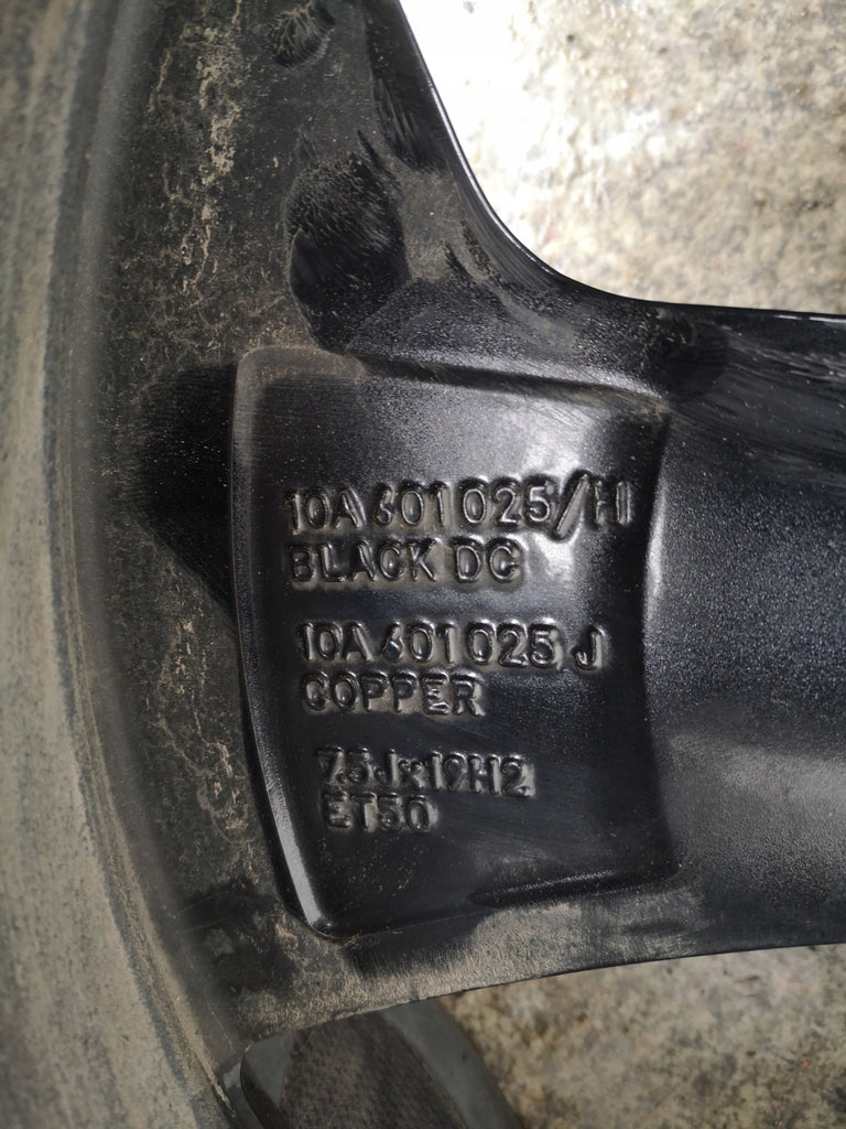 1x Alufelge 19 Zoll 7.5" 5x112 50ET 10A601025B VW Id.3 Rim Wheel FEL7470204125ed