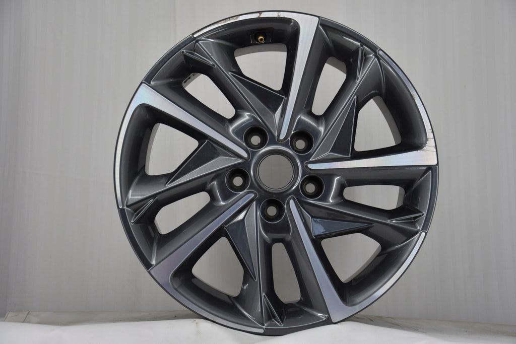 1x Alufelge 17 Zoll 7.0" 5x114.3 53ET Glanz 52910-G4720 Hyundai I Mg Rim Wheel FEL6931518933fs