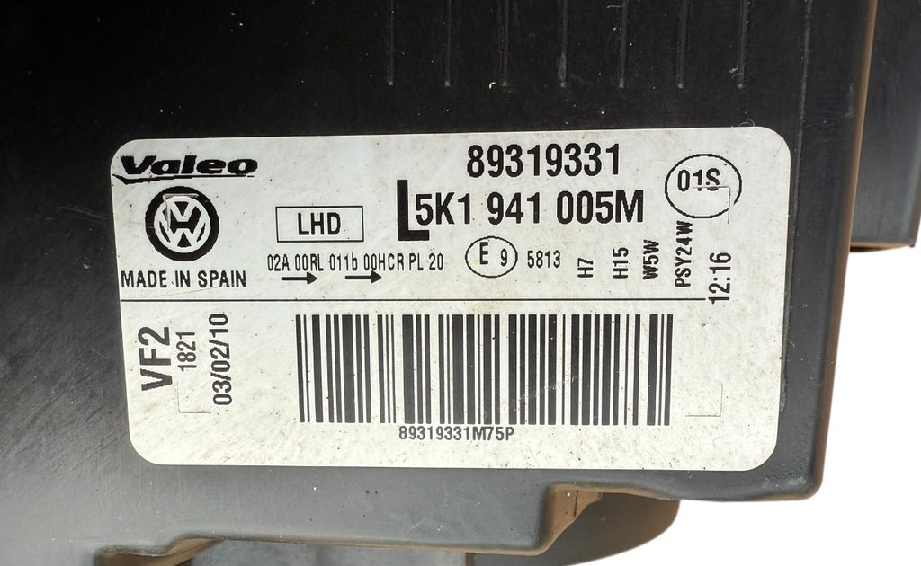 Frontscheinwerfer VW Golf 89319341 89319331 Ein Stück (Rechts oder Links) SCH8457268109al