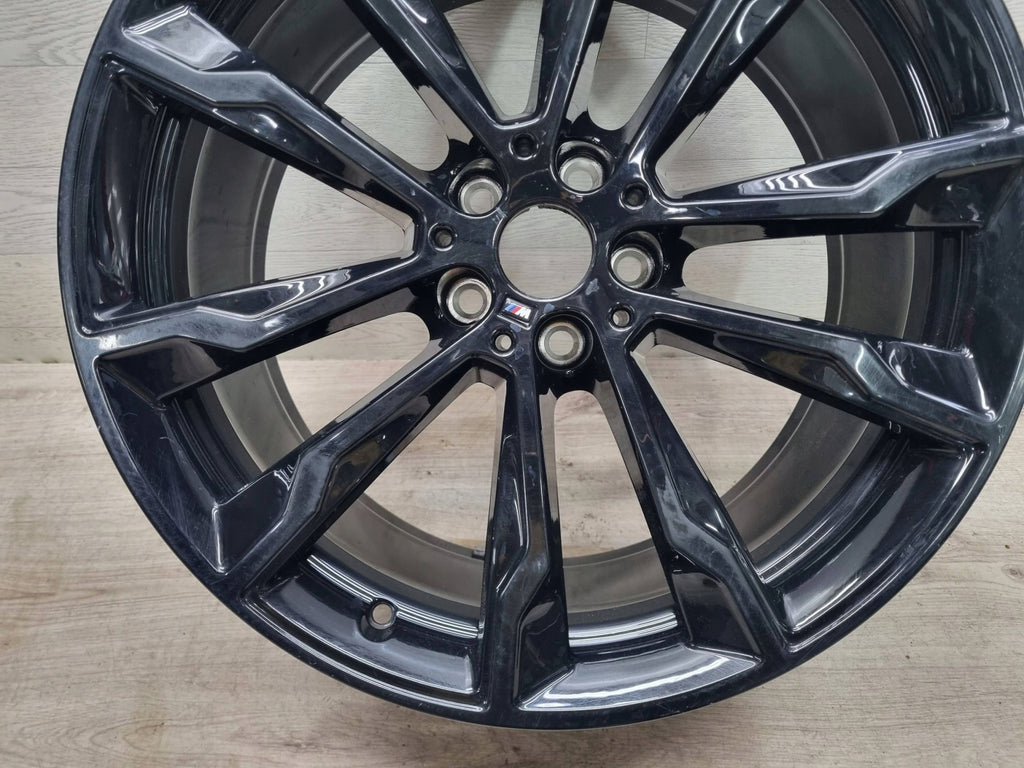 1x Alufelge 20 Zoll 43ET Glanz Schwarz 7916266 BMW X3 G01 Rim Wheel FEL5833280744su