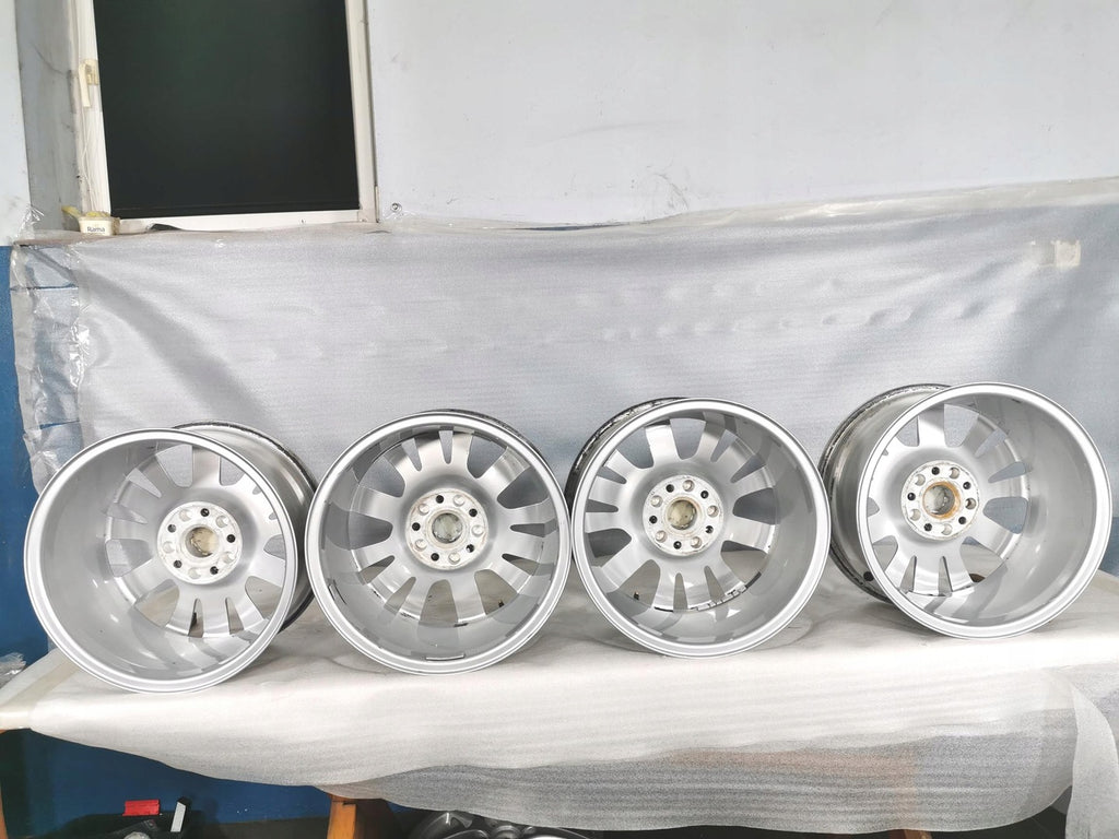 4x Alufelge 16 Zoll 7.5" 5x112 45ET Glanz Silber 4F0601025CA Audi C6 A4 B6 B7