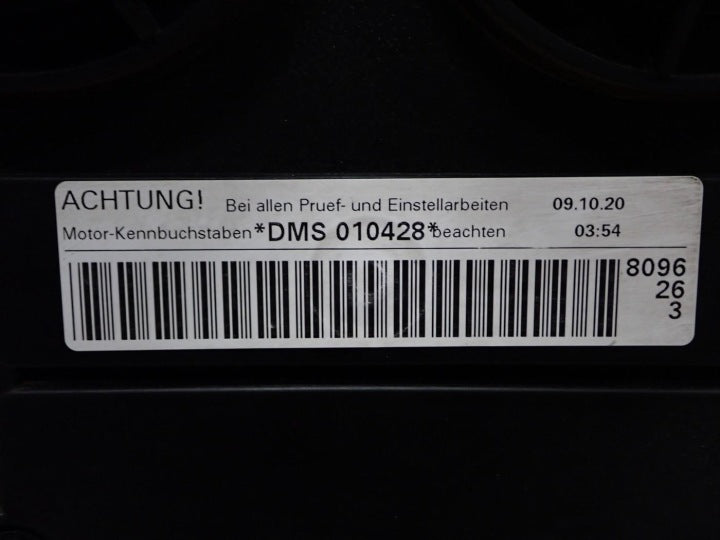 Motor Audi B9 DMSA 2.0 TFSI 150PS 110kW 74TKm 2020 Benzin Engine Komplett MOT4033773619da