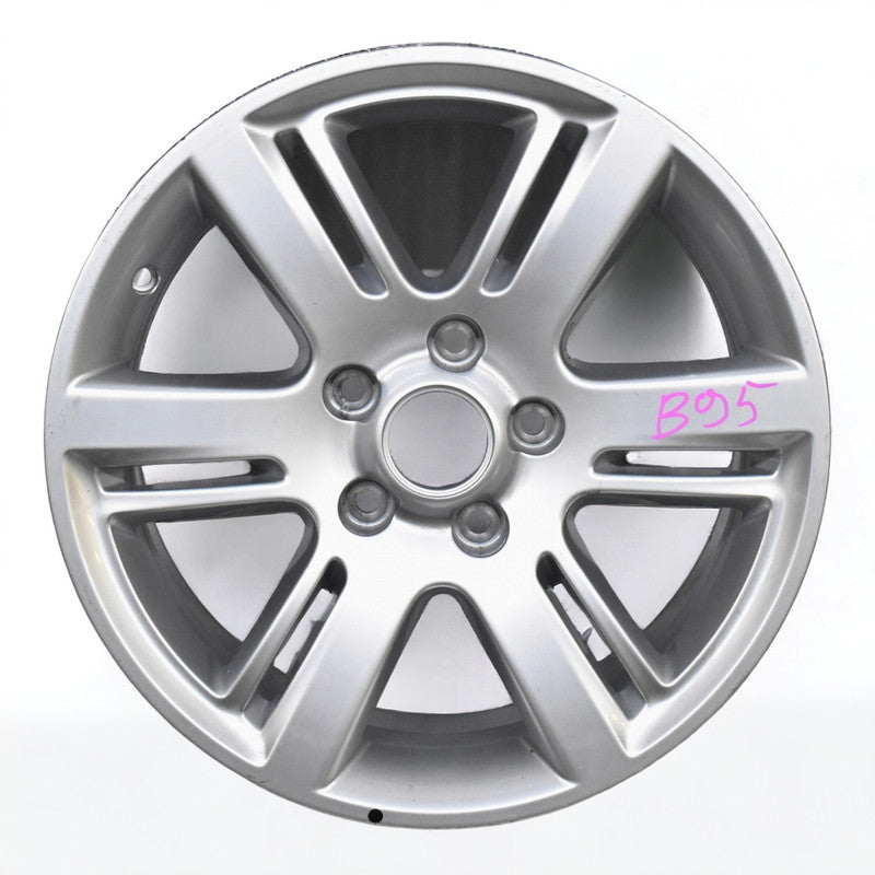 1x Alufelge 17 Zoll 8.0" 5x120 49ET Glanz Silber 2H0601025J VW Amarok Rim Wheel