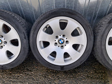 Laden Sie das Bild in den Galerie-Viewer, 4x Alufelge 17 Zoll 8.0" 5x120 24ET Glanz Silber 6765144 BMW E60 E65 Rim Wheel FEL1663360809zq