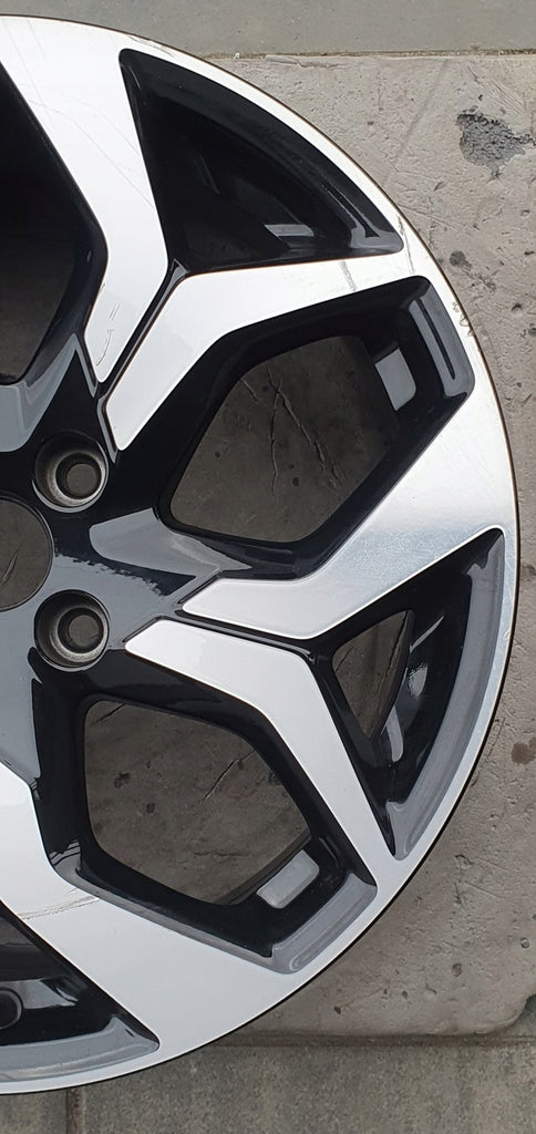1x Alufelge 18 Zoll 7.0" 4x108 37 5ET Glanz Schwarz HN1CDA Ford Ecosport FEL7360184420ys