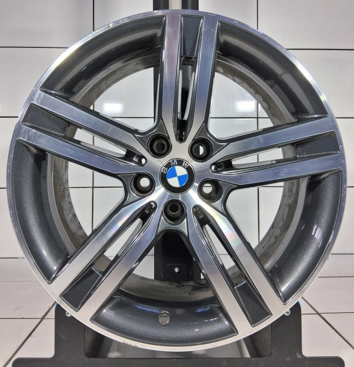 1x Alufelge 18 Zoll 8.0" 5x112 30ET 6894842 BMW G31 G30 G32 G11 Mg 6 Rim Wheel FEL1458395169gl