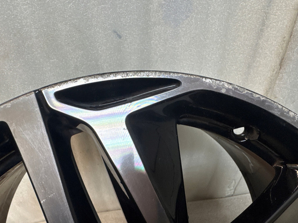 1x Alufelge 18 Zoll 8.0" 5x108 48ET Glanz Schwarz 9677989877 Peugeot 308 Ii FEL5651827434pv
