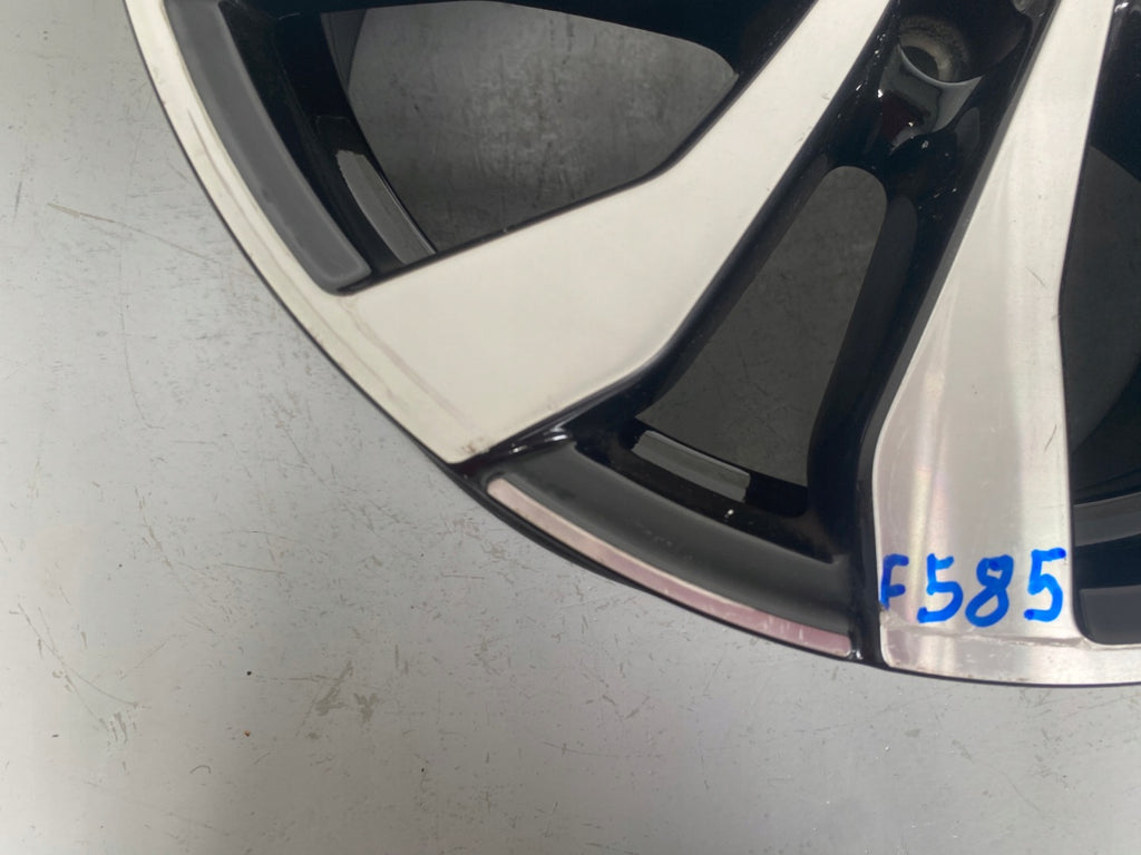 1x Alufelge 16 Zoll 7.0" 5x112 48ET Glanz Schwarz 5H0601025AC VW Golf Viii FEL6795830605la
