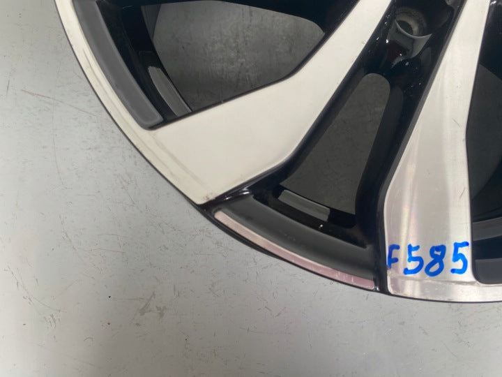 1x Alufelge 16 Zoll 7.0" 5x112 48ET Glanz Schwarz 5H0601025AC VW Golf Viii FEL6795830605la