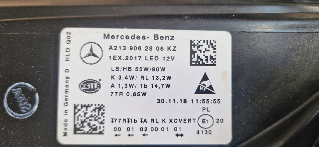Frontscheinwerfer Mercedes-Benz W213 A2139062506 Ein Stück (Rechts oder Links) SCH4731397750nz