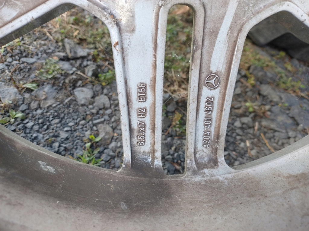 1x Alufelge 17 Zoll 7.5" 5x112 A2044014502 Mercedes-Benz W204 Rim Wheel FEL9509758070ys