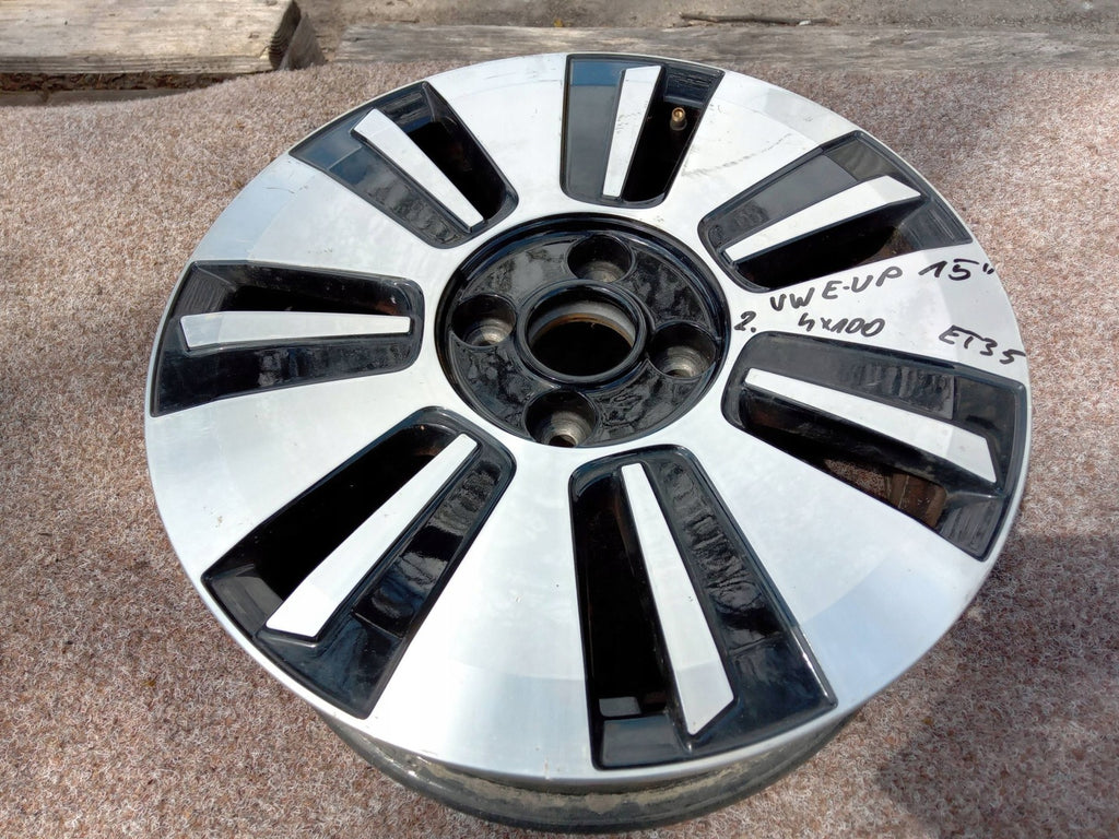 1x Alufelge 15 Zoll 4x100 VW Rim Wheel FEL5247469789gz